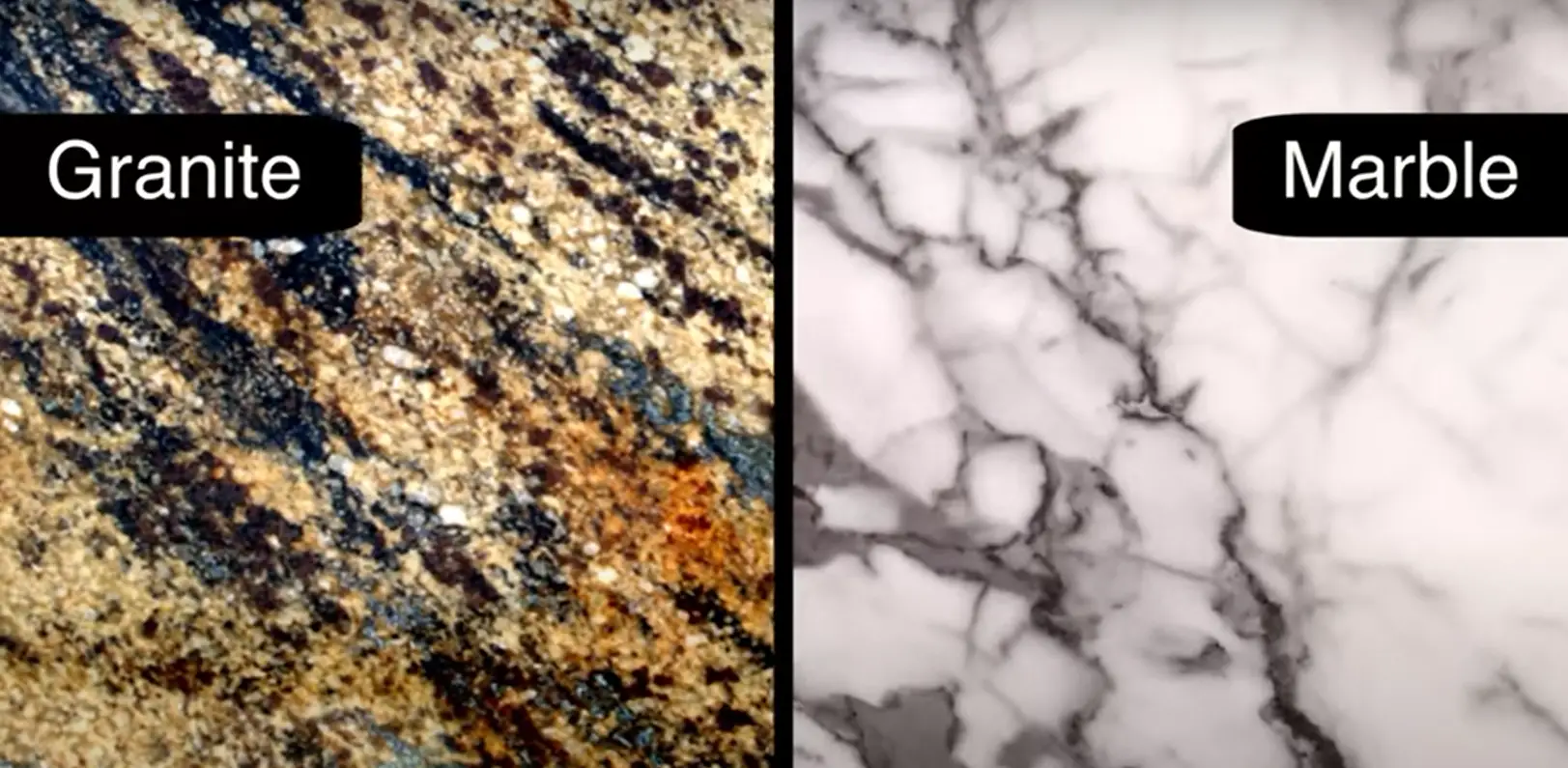 Granite and Marble countertops
