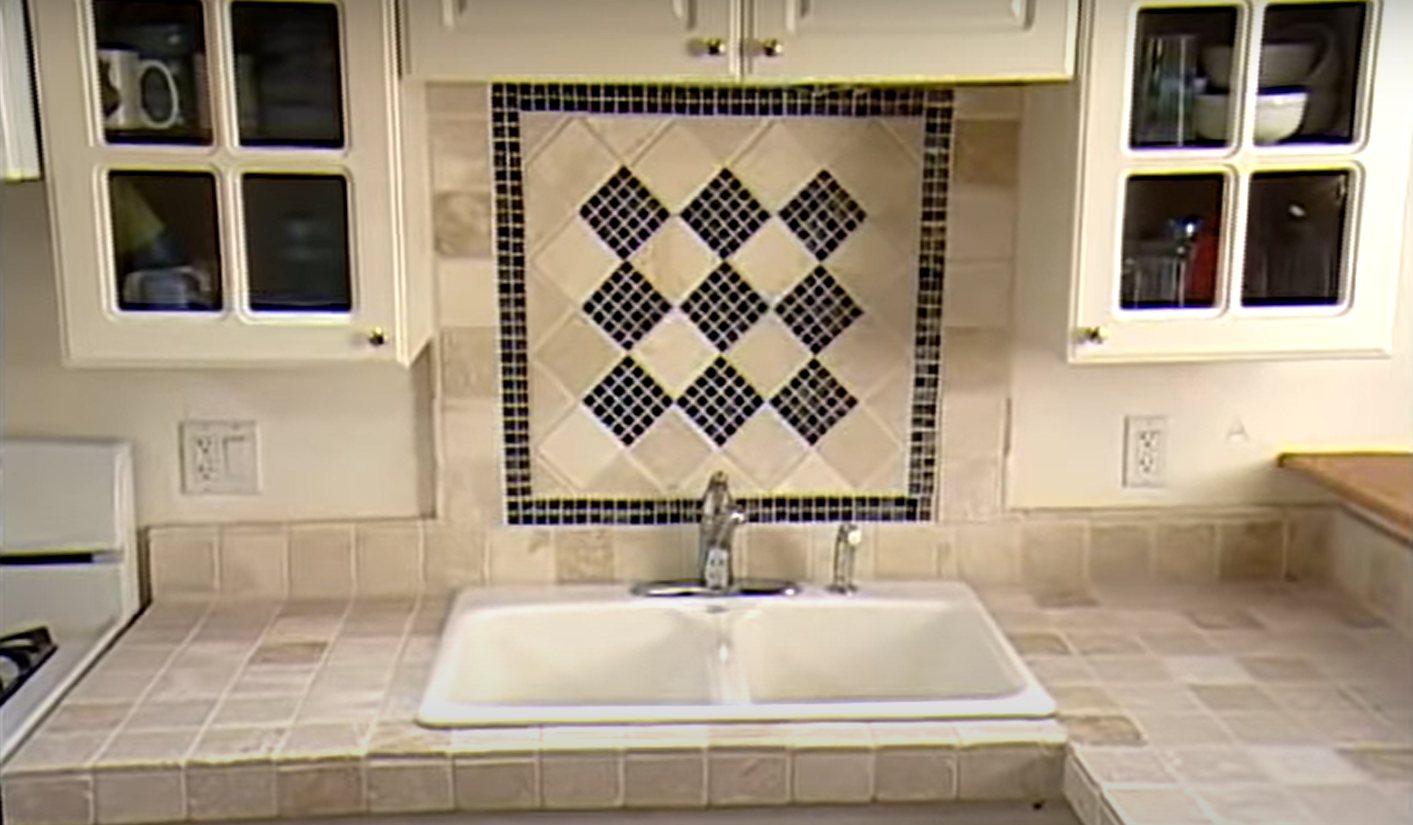 Tile countertops