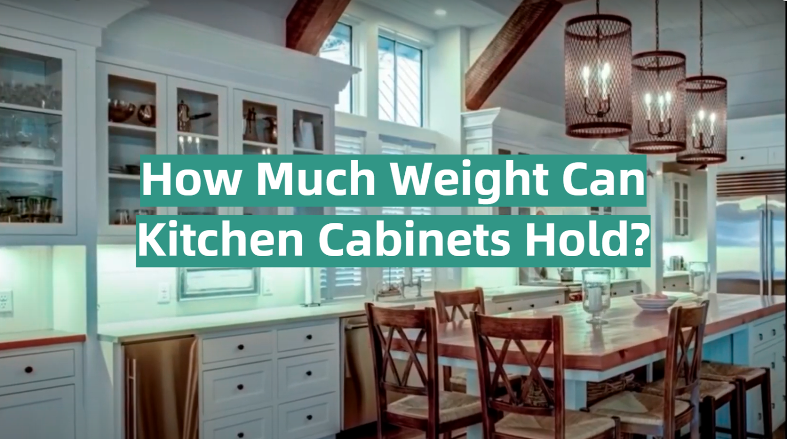How Much Weight Can Kitchen Hold? KitchenProfy