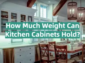 How Much Weight Can Kitchen Cabinets Hold?