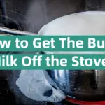 How to Get The Burnt Milk Off the Stove?