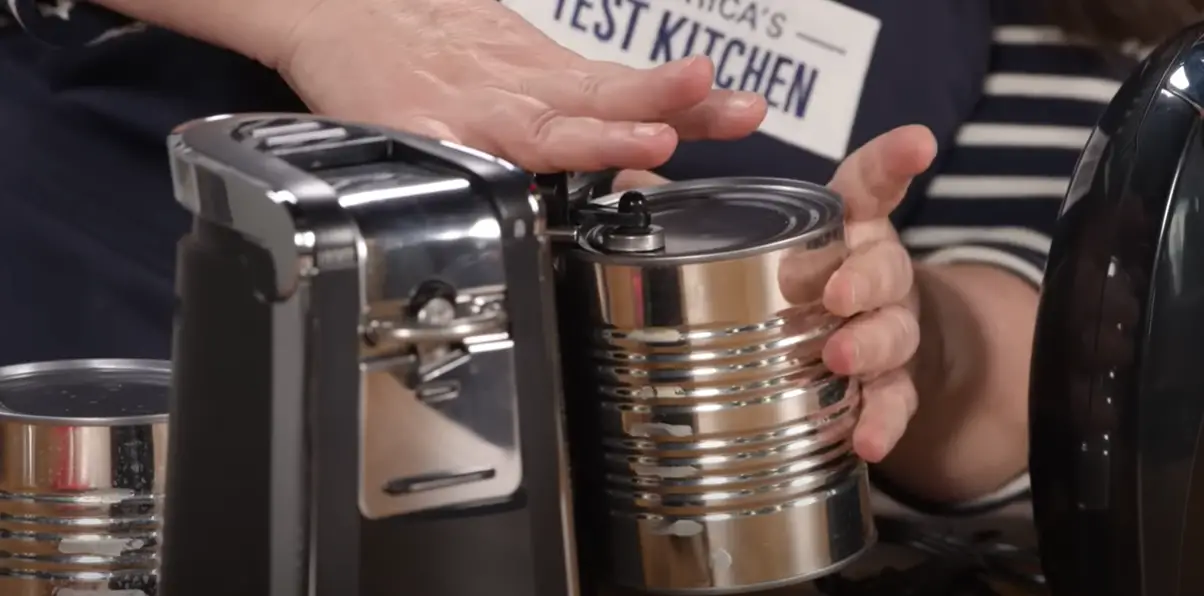 Quick steps on how to use kitchen mama can opener
