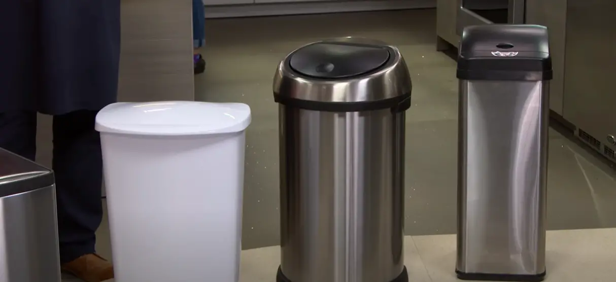 Types of Garbage Cans in Kitchen