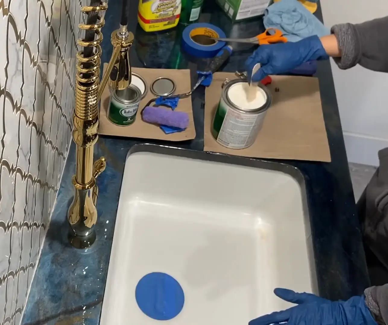 Can You Paint A Kitchen Sink 4 