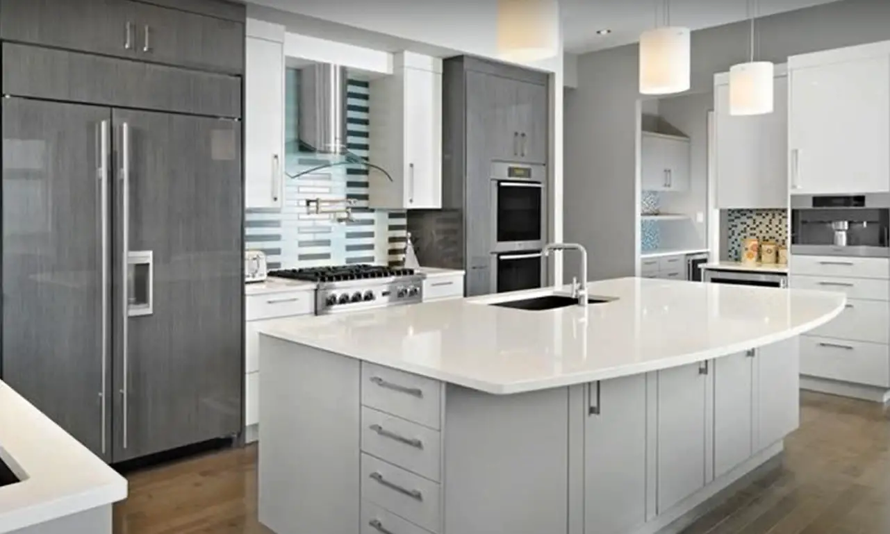 Gray vs. White Kitchen Cabinets: Which is Better? - KitchenProfy