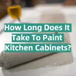 How Long Does It Take To Paint Kitchen Cabinets?