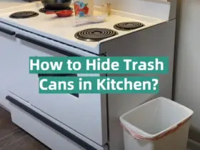 How to Hide Trash Cans in Kitchen?