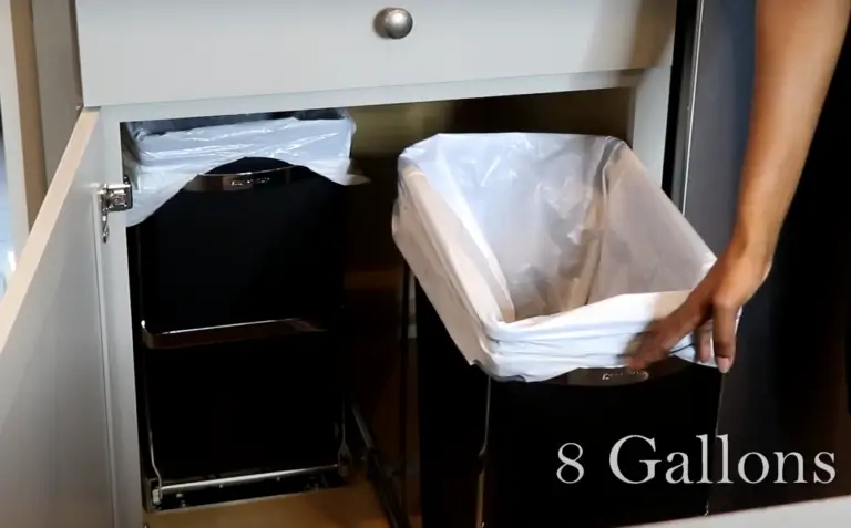 How to Hide Trash Cans in Kitchen? - KitchenProfy