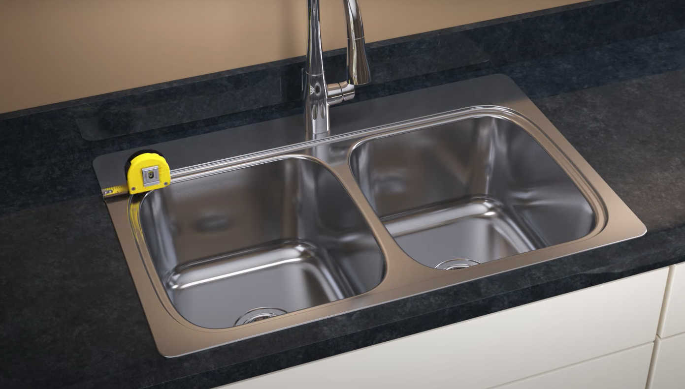 How to Measure a Kitchen Sink? KitchenProfy