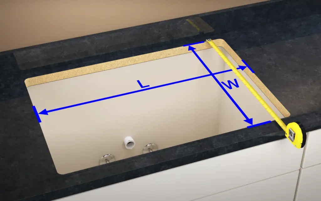 3 Ways to Measure a Kitchen Sink