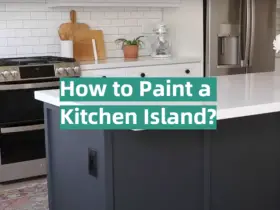 How to Paint a Kitchen Island?
