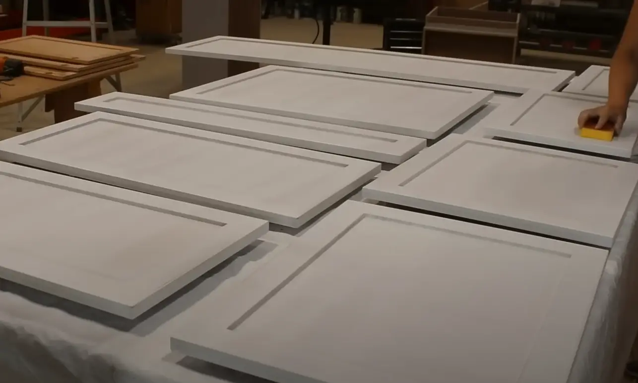 How to Paint Pressed Wood Kitchen KitchenProfy