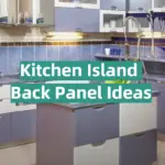 Kitchen Island Back Panel Ideas