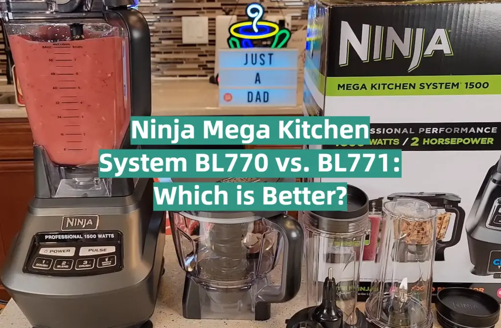  Ninja Mega Kitchen System (BL771) : Home & Kitchen