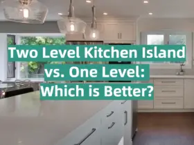 Two Level Kitchen Island vs. One Level: Which is Better?