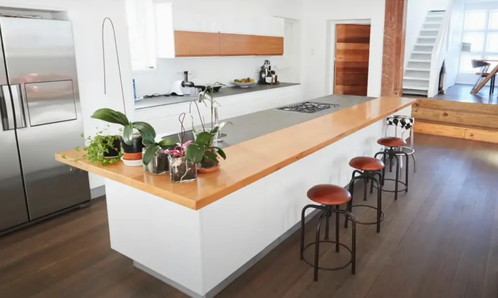 Similarities between Two-Level and One-Level Kitchen Islands