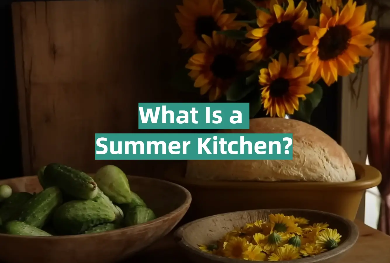 What Is a Summer Kitchen?