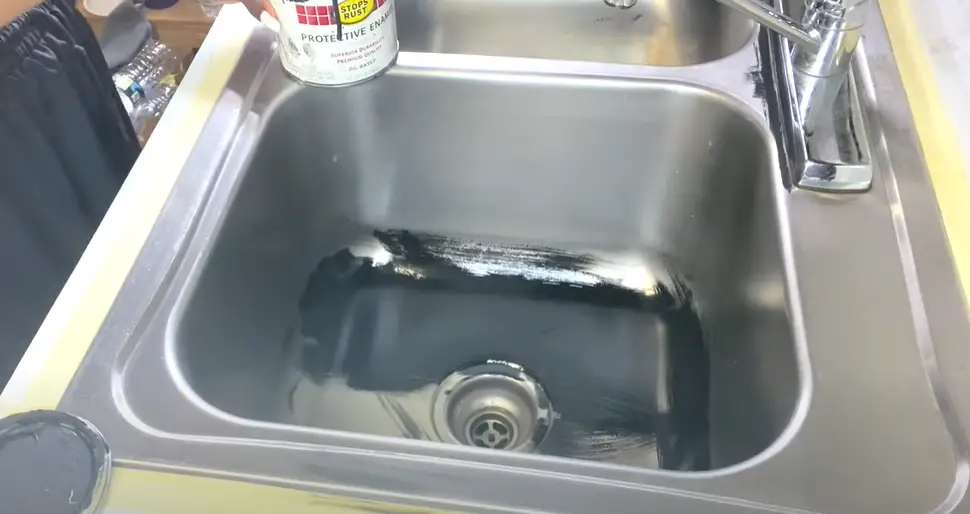 Can I Spray Paint My Sink