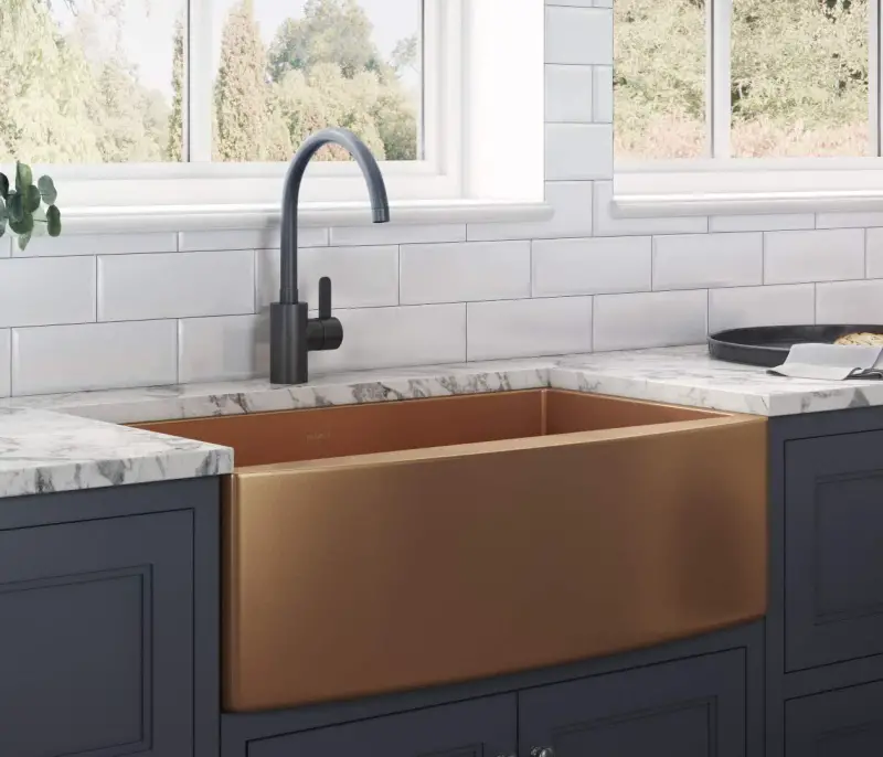 What are the disadvantages of a farmhouse sink