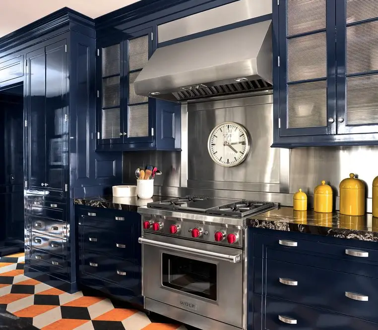 Are blue Kitchen Cabinets Still In Style