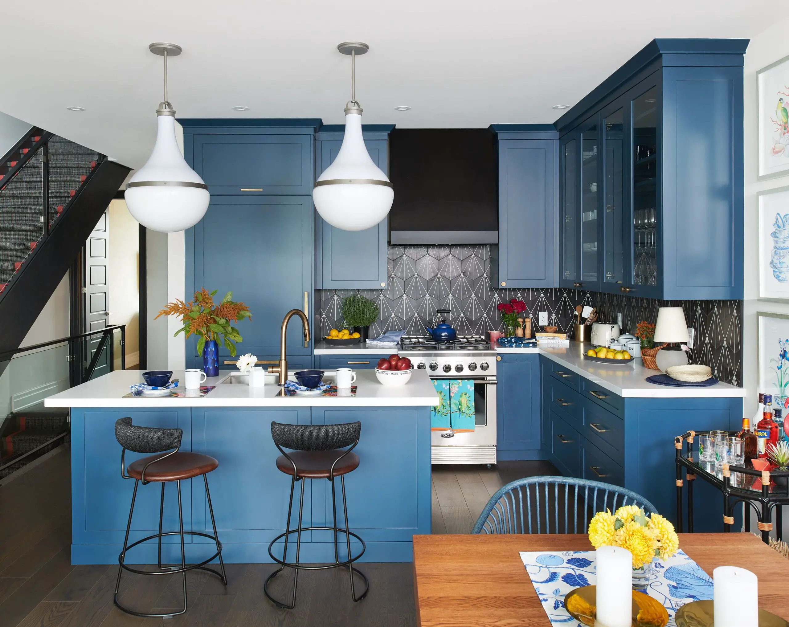Are blue kitchens in Style in 2023