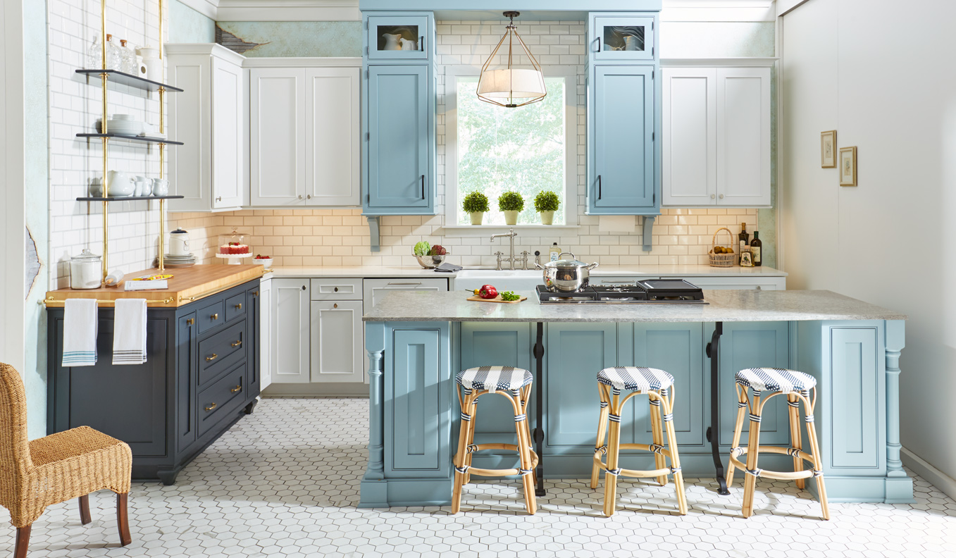 Blue Kitchen Island Ideas