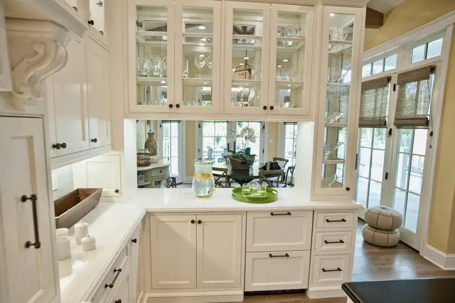 Glass Front Cabinets
