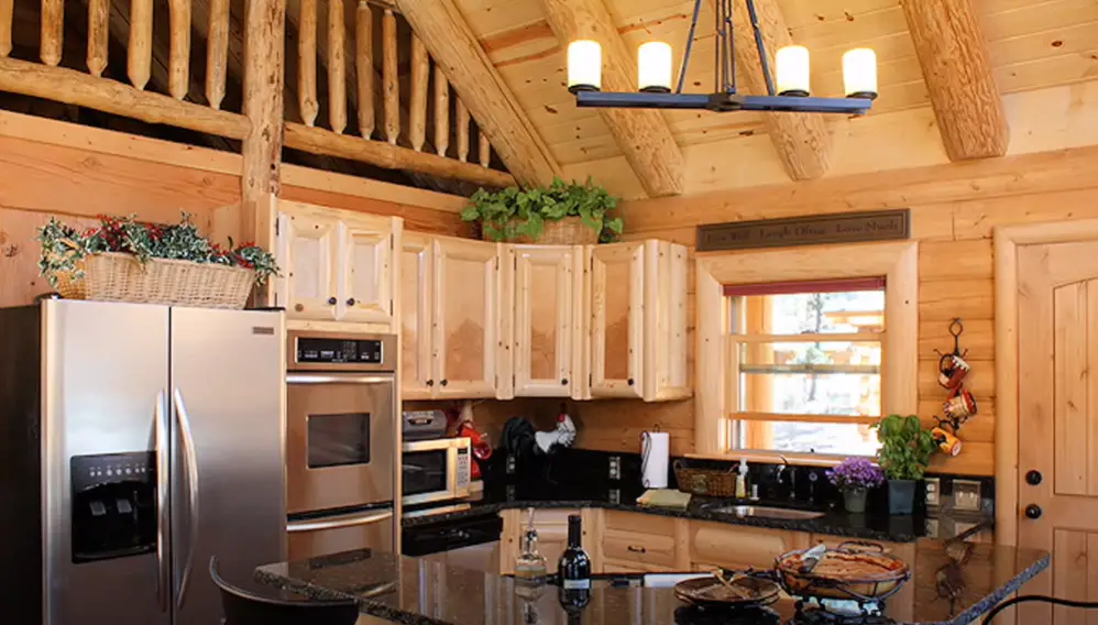Log Cabin Kitchen Design To Inspire Your Home’s Look
