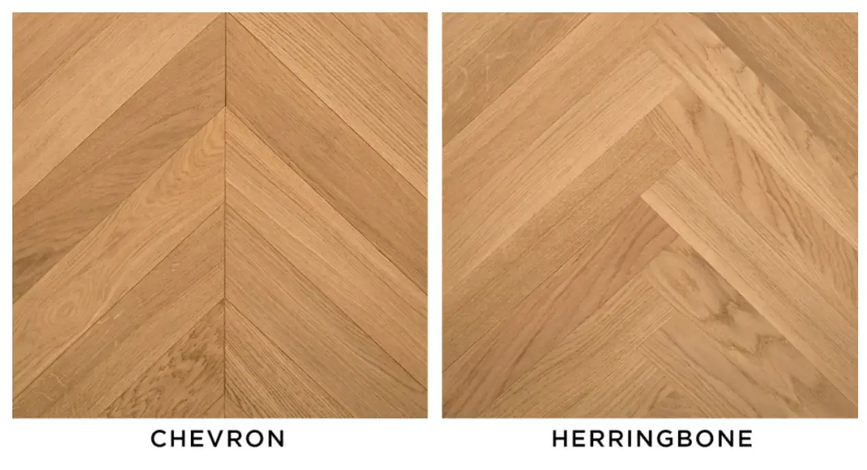 Opt For Pattern Wood Flooring With Herringbone Or Chevron