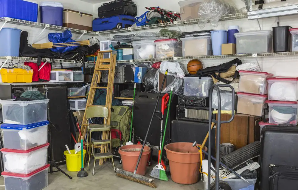 What should you not store in your garage