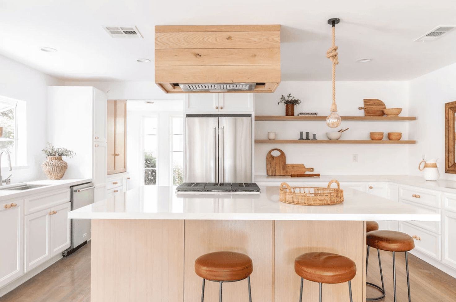 Island Style Indoor-Outdoor Kitchen