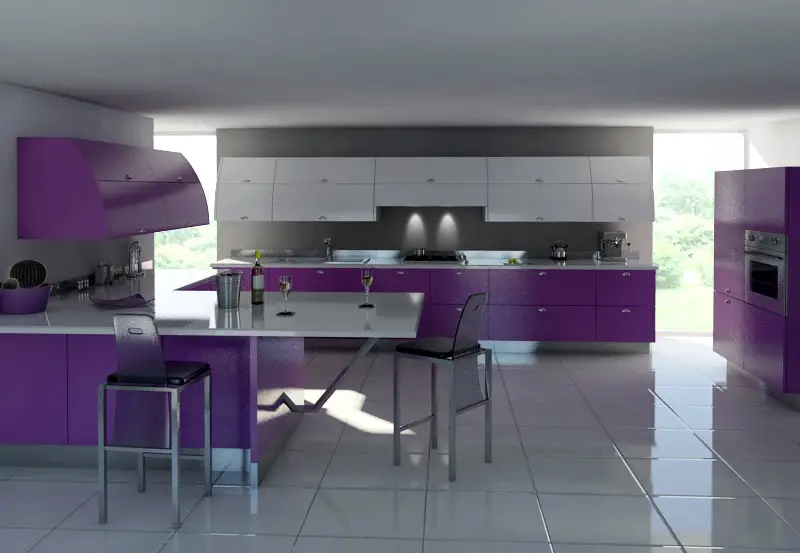 Purple Kitchen Ideas