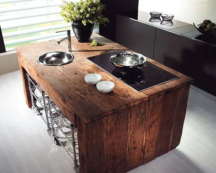 Salvage Kitchen Woods