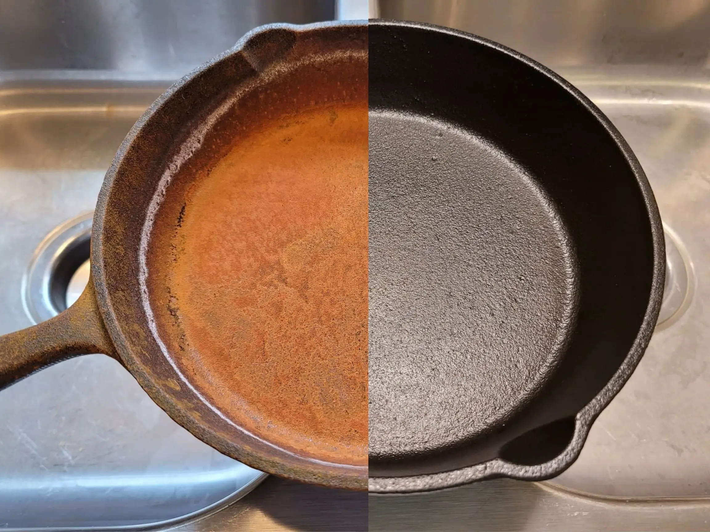 Can You Cook in a Rusted Cast Iron Pan